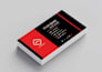 create a modern and professional business card